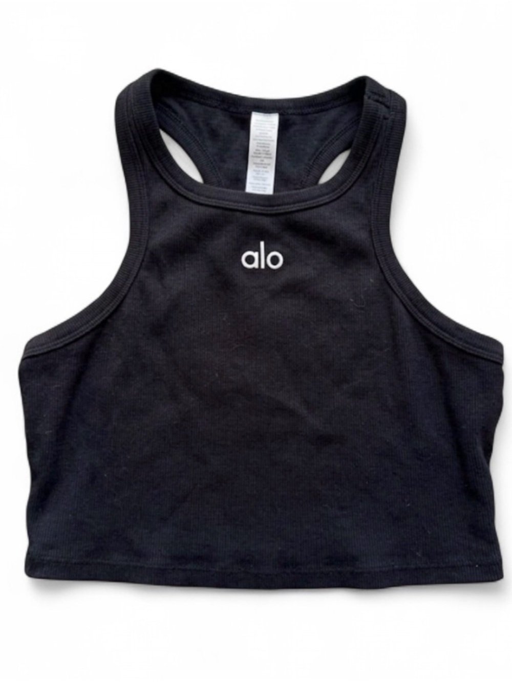Alo Black Aspire Tank Top Brand New With Tags